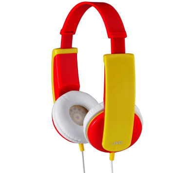 JVC  Tinyphones HA-KD5-R-E Kids' Headphones - Red & Yellow